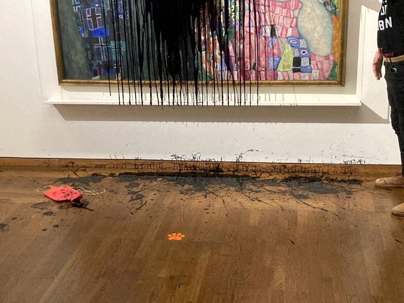 Βιέννη: Ακτιβιστές βανδάλισαν αριστούργημα του Γκούσταβ Κλιμτ