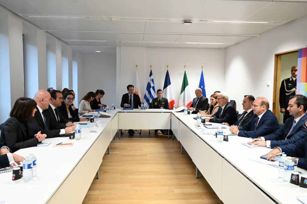 Τετραμερής Ελλάδας – Κύπρου – Γαλλίας – Ιταλίας: Το μήνυμα για σεβασμό στο διεθνές δίκαιο