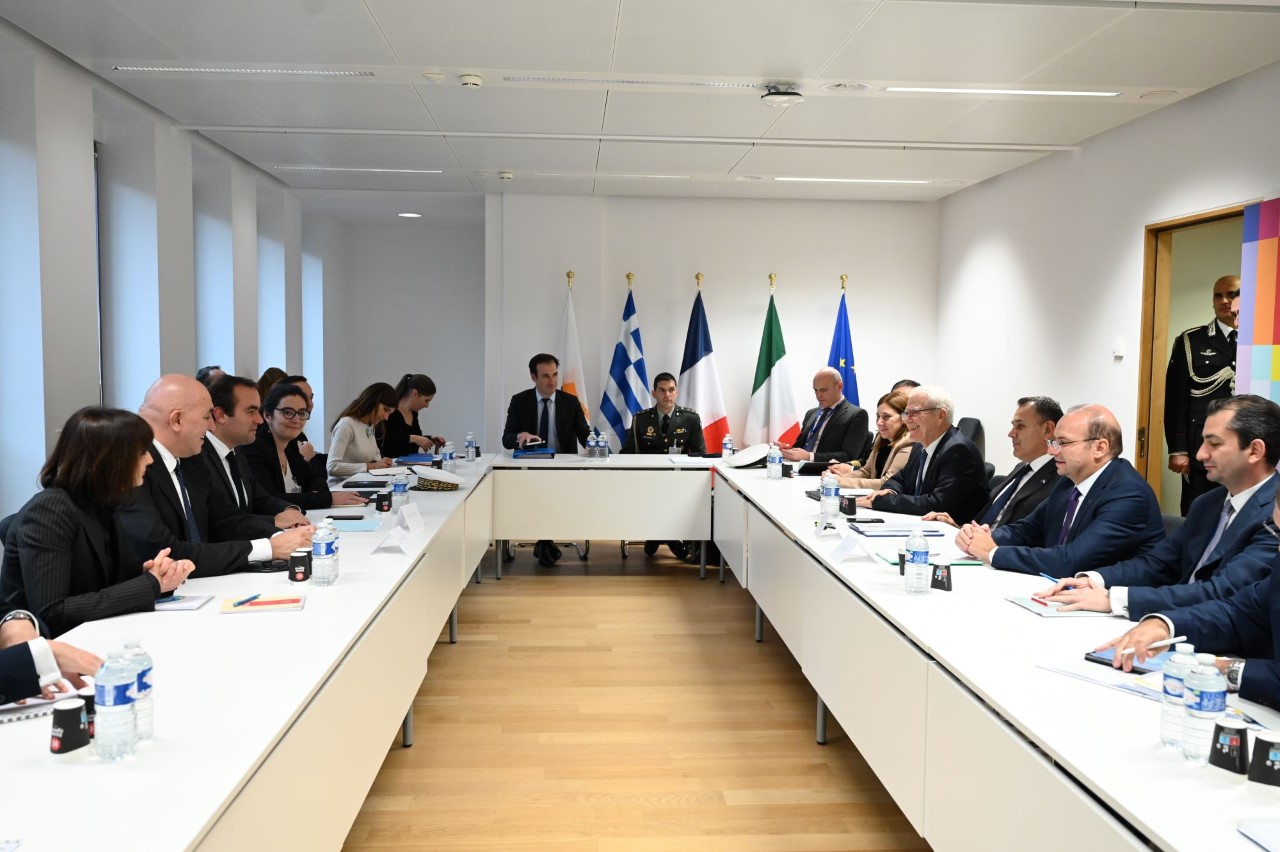 Τετραμερής Ελλάδας – Κύπρου – Γαλλίας – Ιταλίας: Το μήνυμα για σεβασμό στο διεθνές δίκαιο