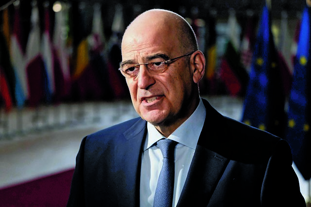 Greek FM Dendias in Benghazi on Thurs.