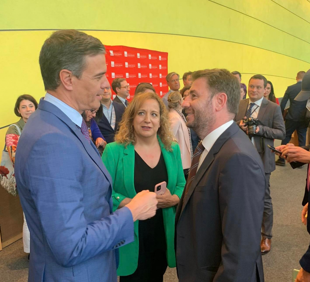 Νίκος Ανδρουλάκης: Συγχαρητήρια στον Πέδρο Σάντσεθ για την εκλογή του στην ηγεσία της Σοσιαλιστικής Διεθνούς