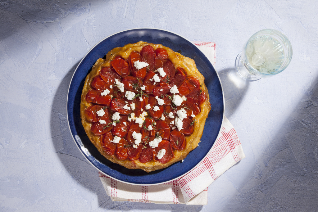 Αλμυρή tarte tatin