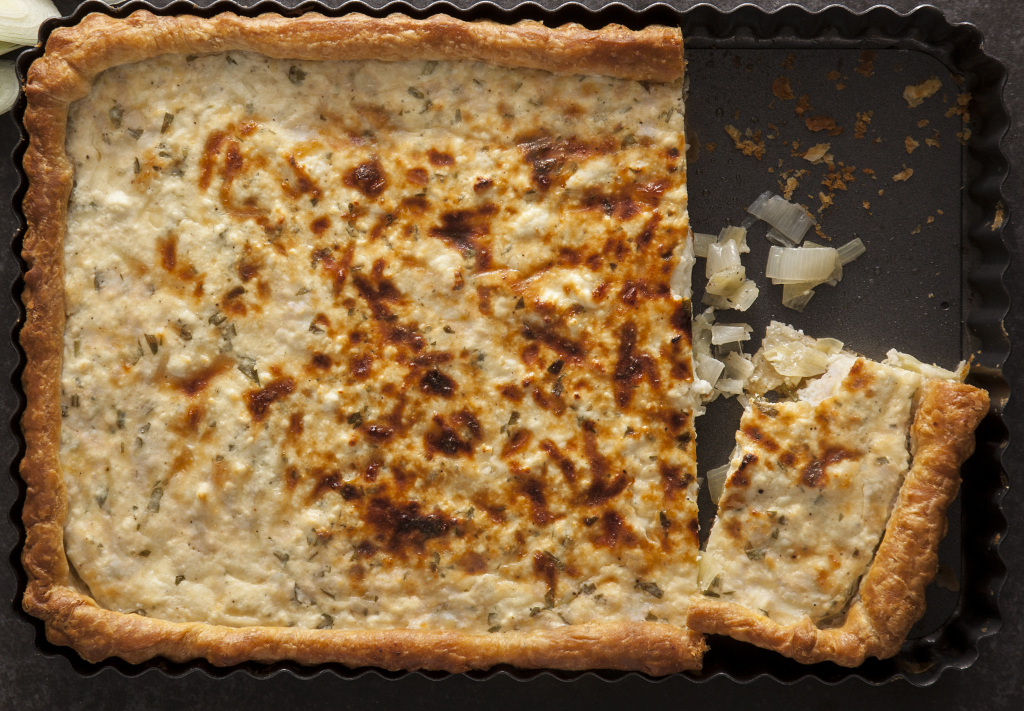 Τάρτα με τρία τυριά