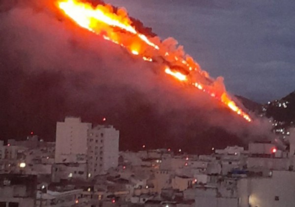 Βραζιλία: Μεγάλη φωτιά στην Κοπακαμπάνα | tovima.gr