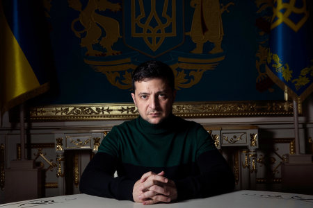 Ουκρανία: Πρόσωπο της Χρονιάς ο Βολοντίμιρ Ζελένσκι