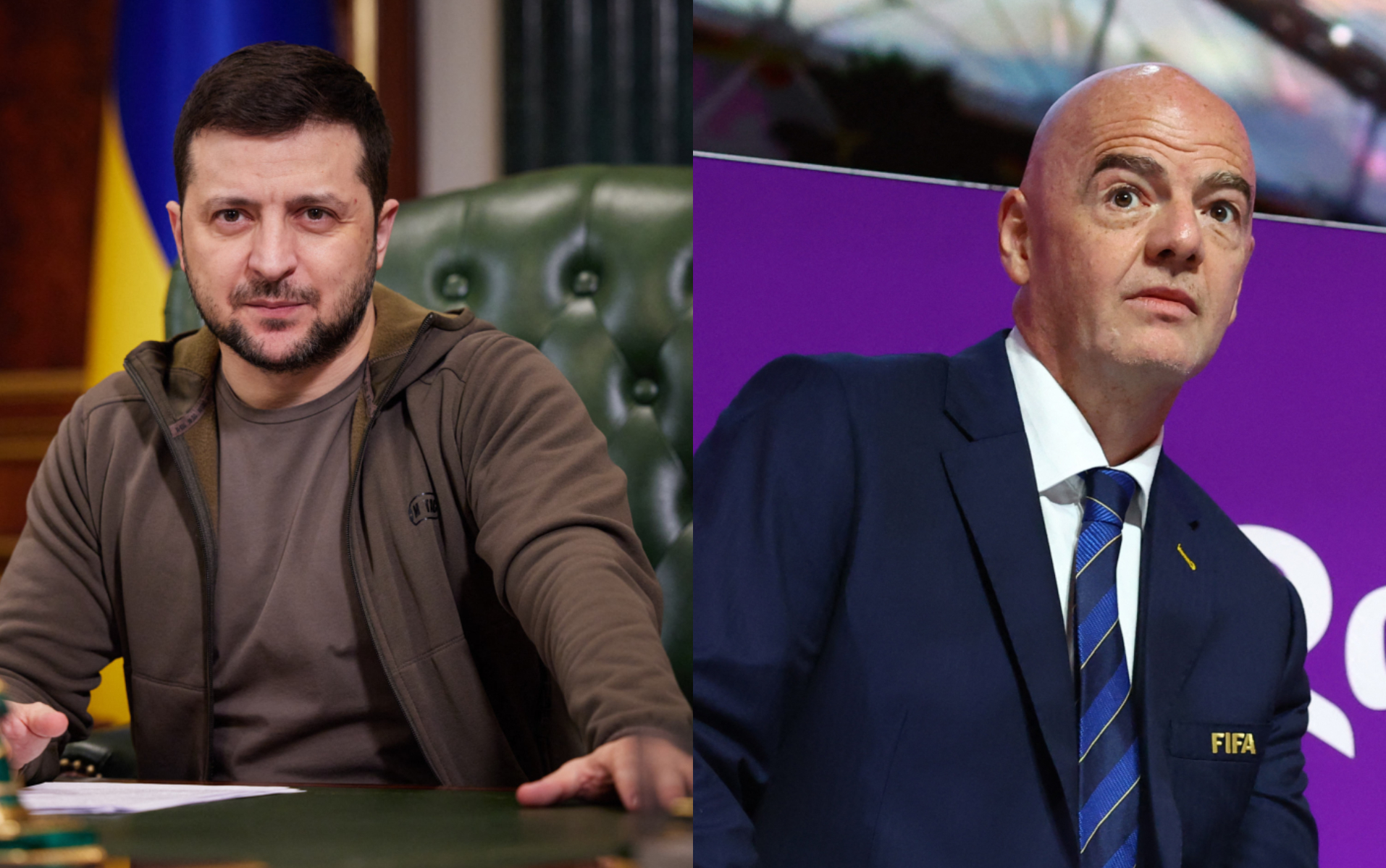 Μουντιάλ 2022: «Κόκκινη κάρτα» της FIFA στον Ζελένσκι