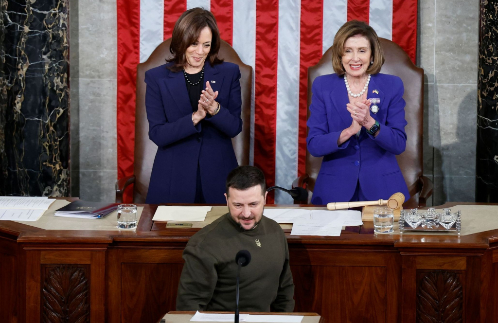 Ζελένσκι στο Κογκρέσο: Η βοήθεια των ΗΠΑ δεν είναι «ελεημοσύνη» αλλά «επένδυση» στη δημοκρατία