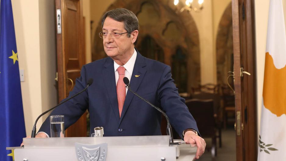 Νίκος Αναστασιάδης: Το τελευταίο πρωτοχρονιάτικο μήνυμα ως ΠτΔ