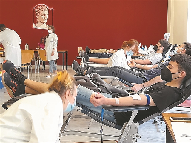 Εξήντα δράσεις εθελοντικής αιμοδοσίας ως σήμερα