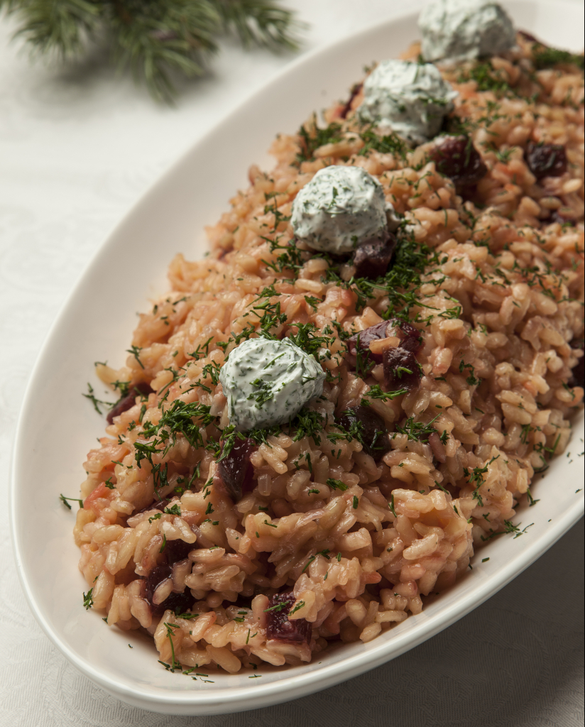 Παντζαροριζότο