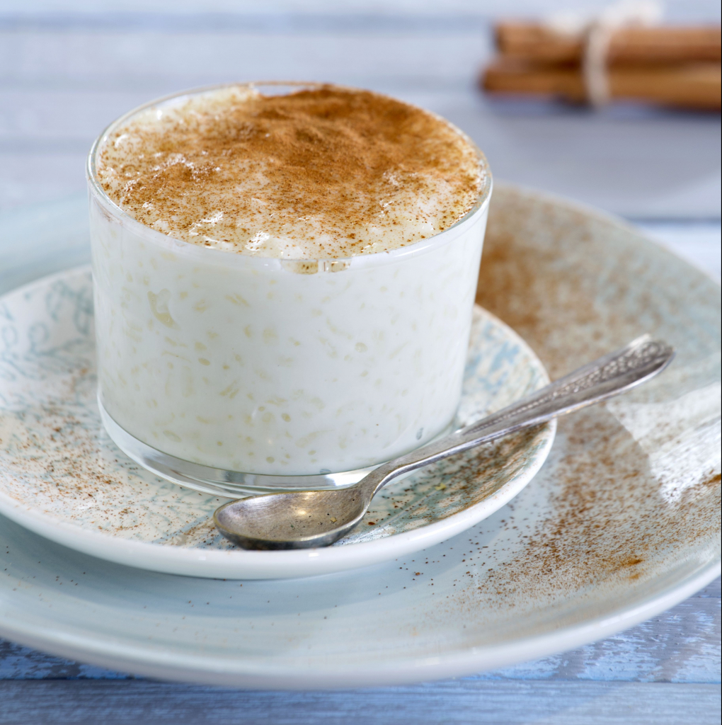 Ρυζόγαλο με κατσικίσιο γάλα και λεμόνι