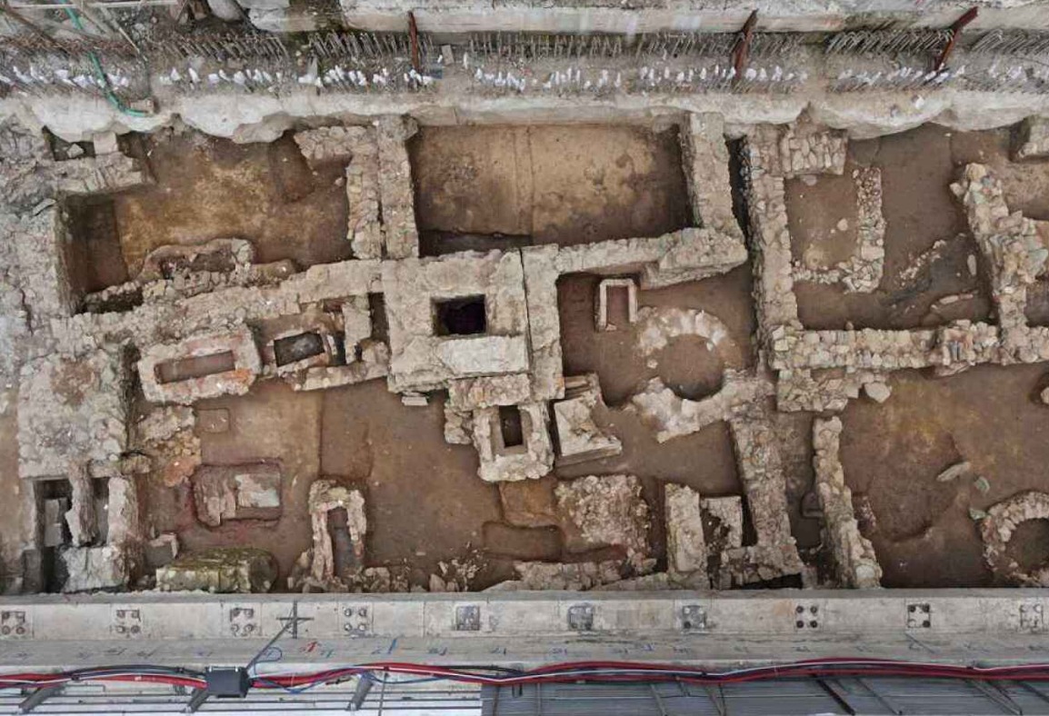 Μετρό Θεσσαλονίκης: Εντυπωσιακές φωτογραφίες από τις ανασκαφές