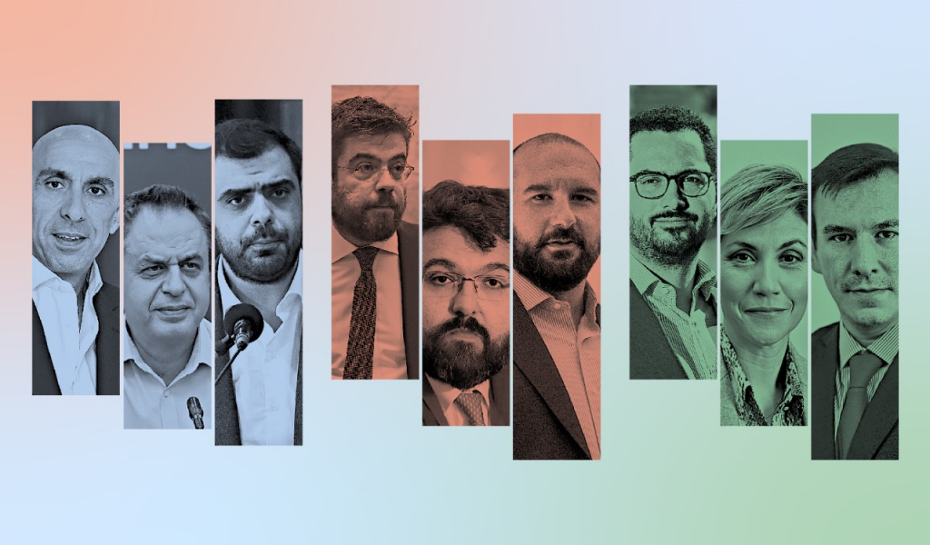 Η πινακοθήκη των προεκλογικών επιτελείων