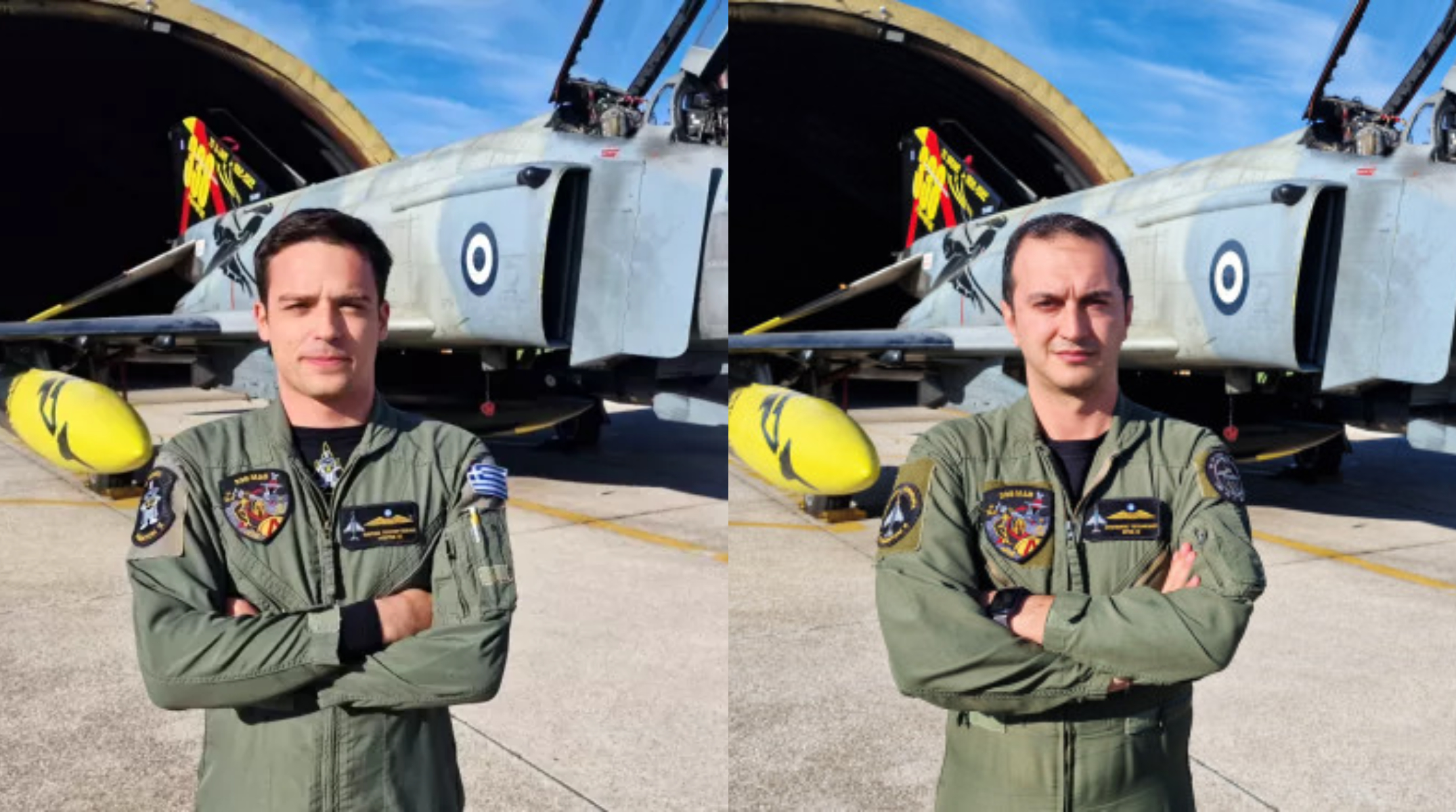 Ανδραβίδα: Θρήνος για τους δύο πιλότους του Phantom – Τι θα ρίξει φως στα αίτια της πτώσης