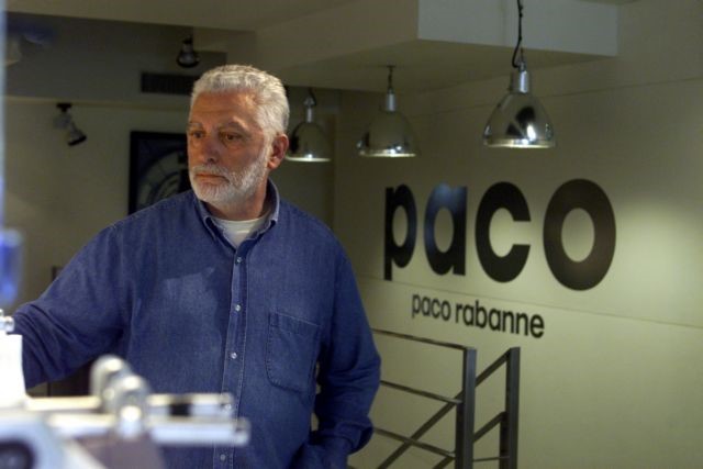 Πέθανε ο σχεδιαστής μόδας Paco Rabanne