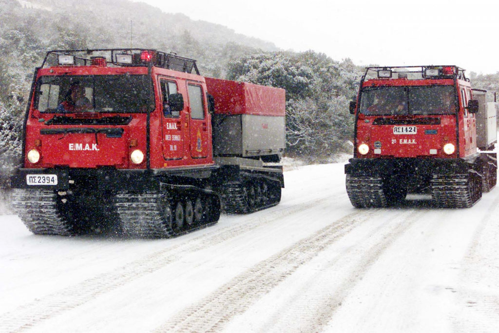 Κίσσαβος: Μεγάλη επιχείρηση της ΕΜΑΚ για απεγκλωβισμό 9 ατόμων