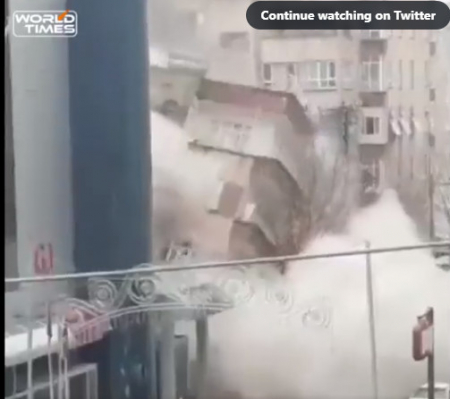 Τουρκία: Το εφιαλτικό ένα λεπτό του σεισμού μέσα από σοκαριστικά βίντεο