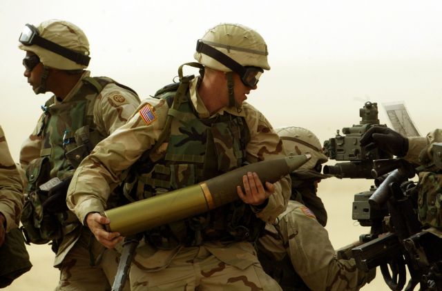 ΗΠΑ: Οβίδες 552 εκ. δολ. παρήγγειλαν για τον ουκρανικό πυροβολικό