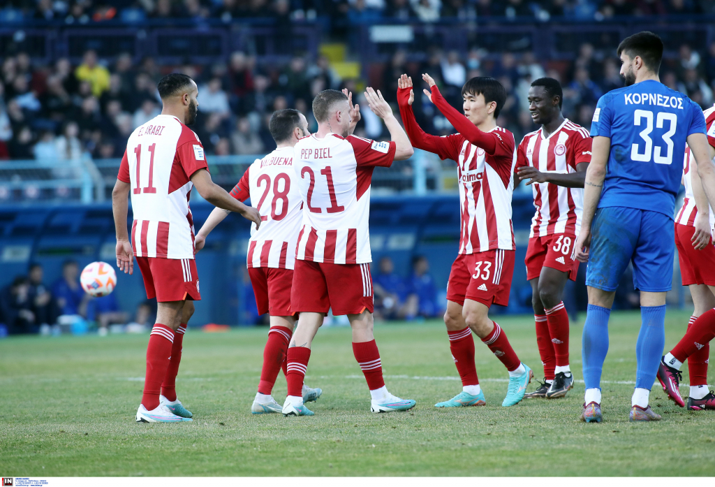 Λαμία – Ολυμπιακός 0-3: «Καθάρισαν» εύκολα οι ερυθρόλευκοι