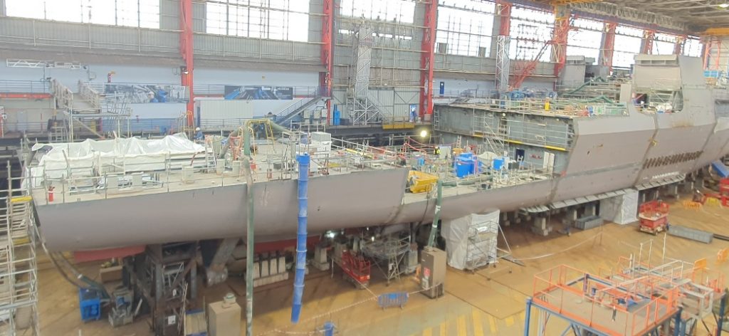 Νέες φωτογραφίες από την πρώτη ελληνική φρεγάτα Belh@rra