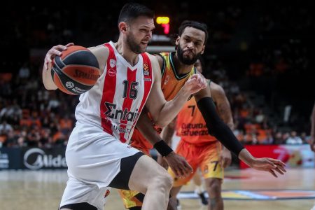 Βαλένθια – Ολυμπιακός 85-92: Μεγάλη νίκη για τους ερυθρόλευκους