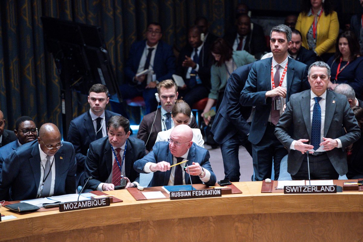 ΟΗΕ: Οταν ο Ρώσος εκπρόσωπος διέκοψε την ενός λεπτού σιγή για τα θύματα στην Ουκρανία