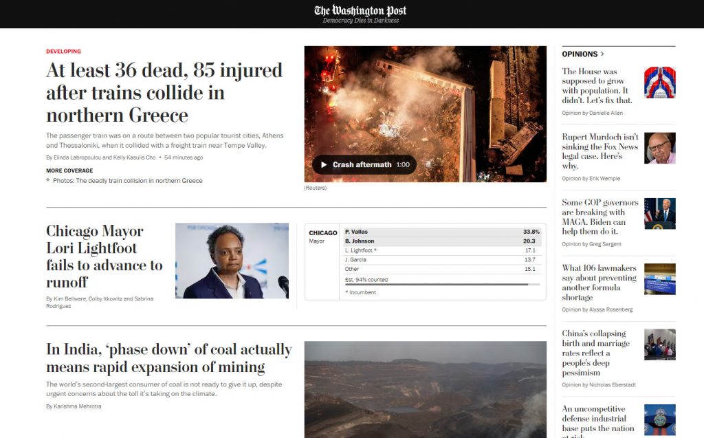 Τέμπη – Σύγκρουση τρένων: Πρώτο θέμα στον διεθνή Τύπο