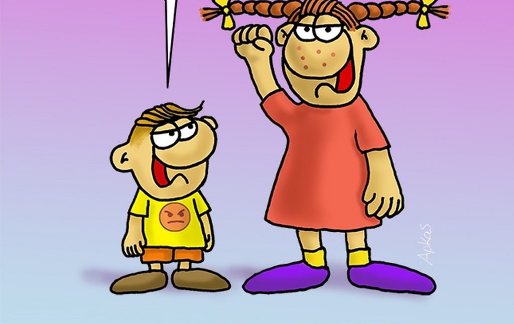 Ημέρα της γυναίκας: Το σκίτσο του Αρκά με τον Θανασάκη και τις γυναίκες