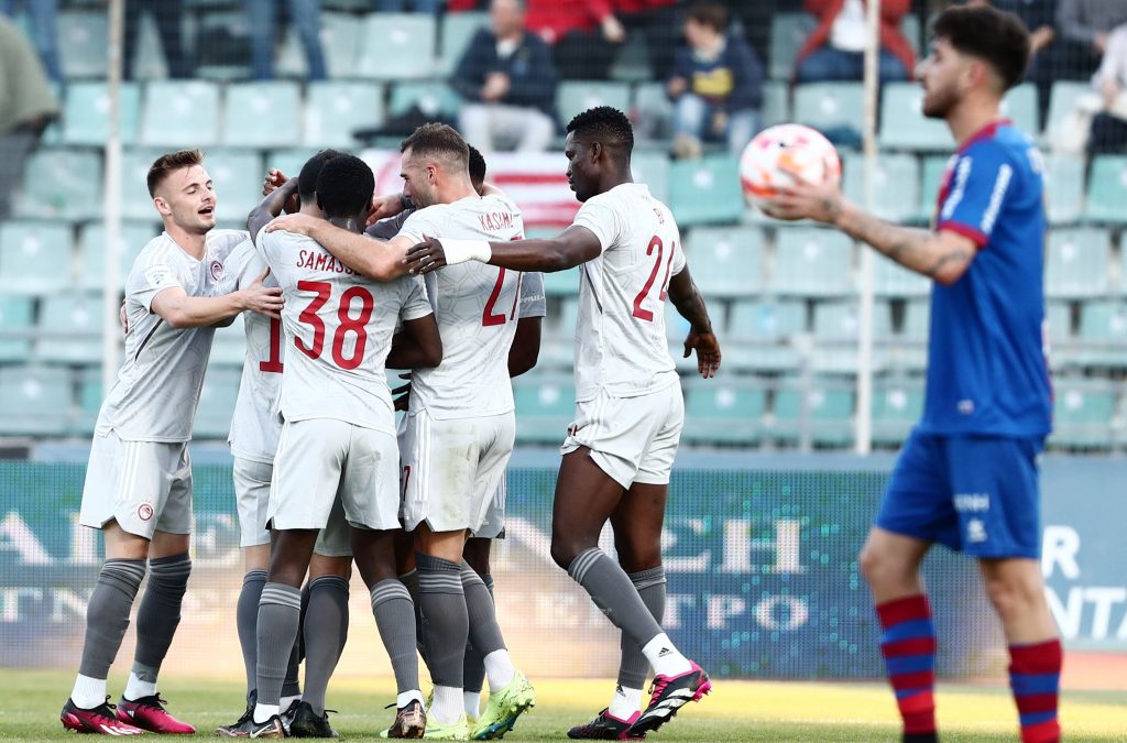 Βόλος – Ολυμπιακός 0-2 (Α’ ημίχρονο): Τα γκολ των ερυθρόλευκων