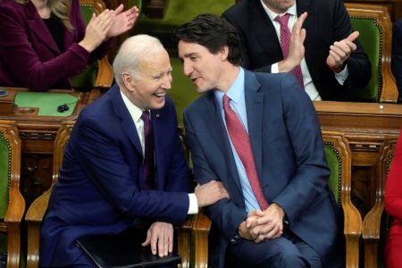Μπάιντεν: Εγινε δεκτός ως ένας «μεγάλος φίλος» στον Καναδά