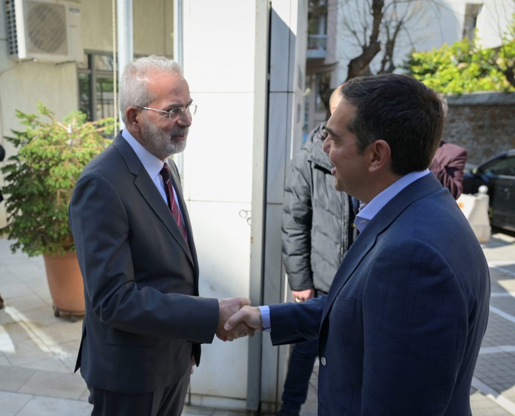 Με τον πρόεδρο του Ελεγκτικού Συμβουλίου συναντήθηκε ο Αλέξης Τσίπρας