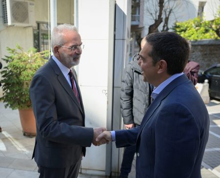 Με τον πρόεδρο του Ελεγκτικού Συμβουλίου συναντήθηκε ο Αλέξης Τσίπρας