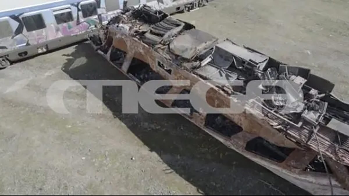 Τέμπη: Σε στρατόπεδο στο Βελεστίνο τα μοιραία βαγόνια