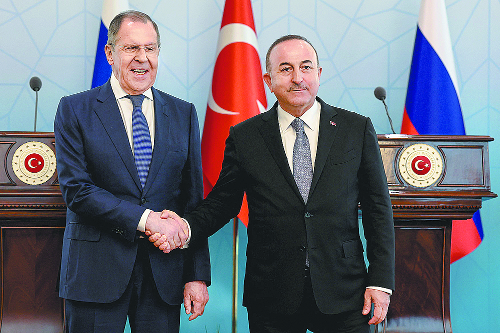Τουρκία: Δείπνο Τσαβούσογλου – Λαβρόφ στην Άγκυρα