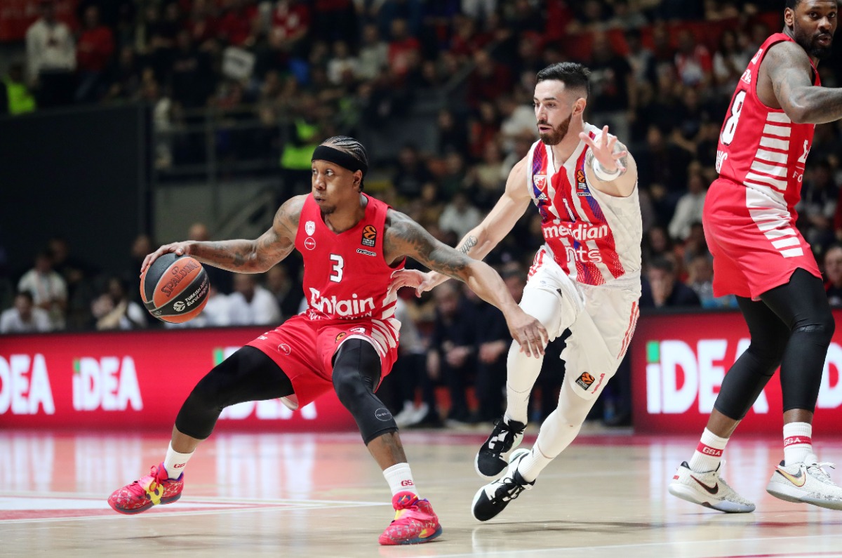 Ερυθρός Αστέρας – Ολυμπιακός 87-79: Έχασε την ευκαιρία στο Βελιγράδι