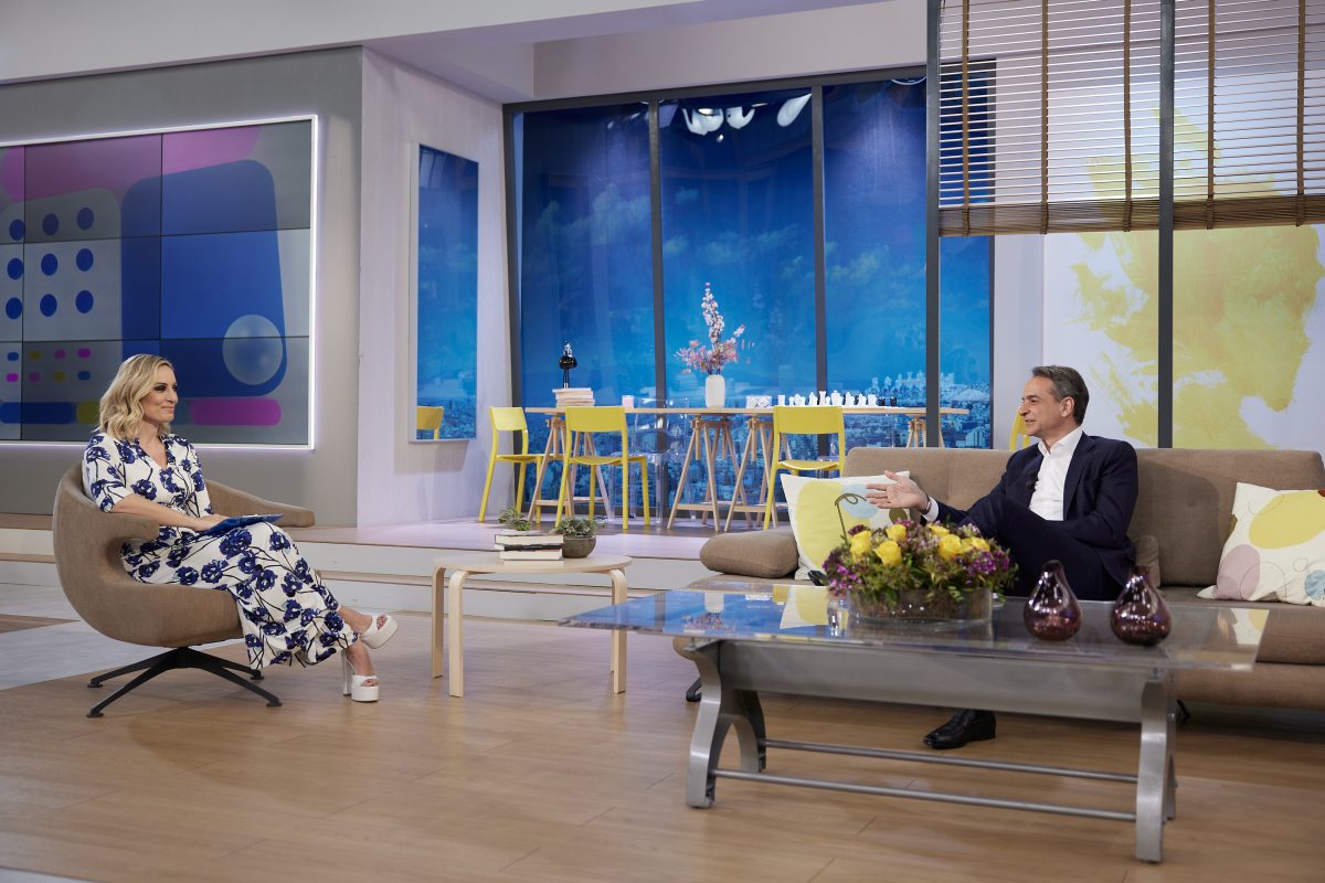 Μητσοτάκης στο MEGA: Οι πολίτες δεν επιλέγουν μόνο κόμμα, επιλέγουν και πρωθυπουργό