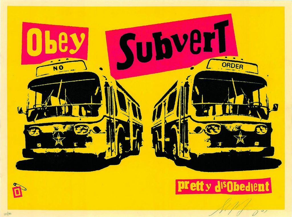 OBEY, Ή η τέχνη της ανυπακοής μέσα από το σύστημα