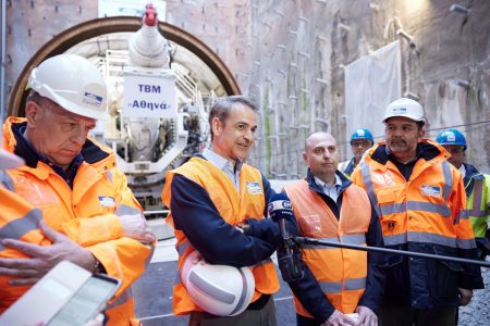 Στο εργοτάξιο του Μετρό στην Κατεχάκη ο Μητσοτάκης – «Το μεγαλύτερο δημόσιο έργο τα επόμενα χρόνια»