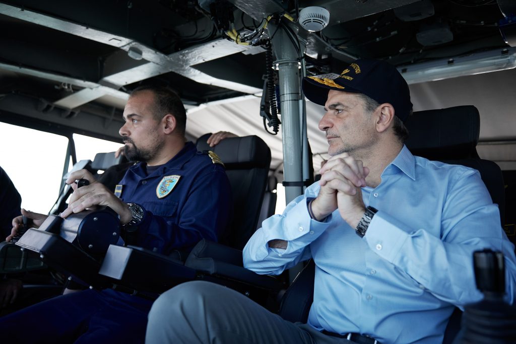 Μητσοτάκης στα ΟΥΚ: Οι Ενοπλες Δυνάμεις προϋπόθεση ελευθερίας και ευημερίας