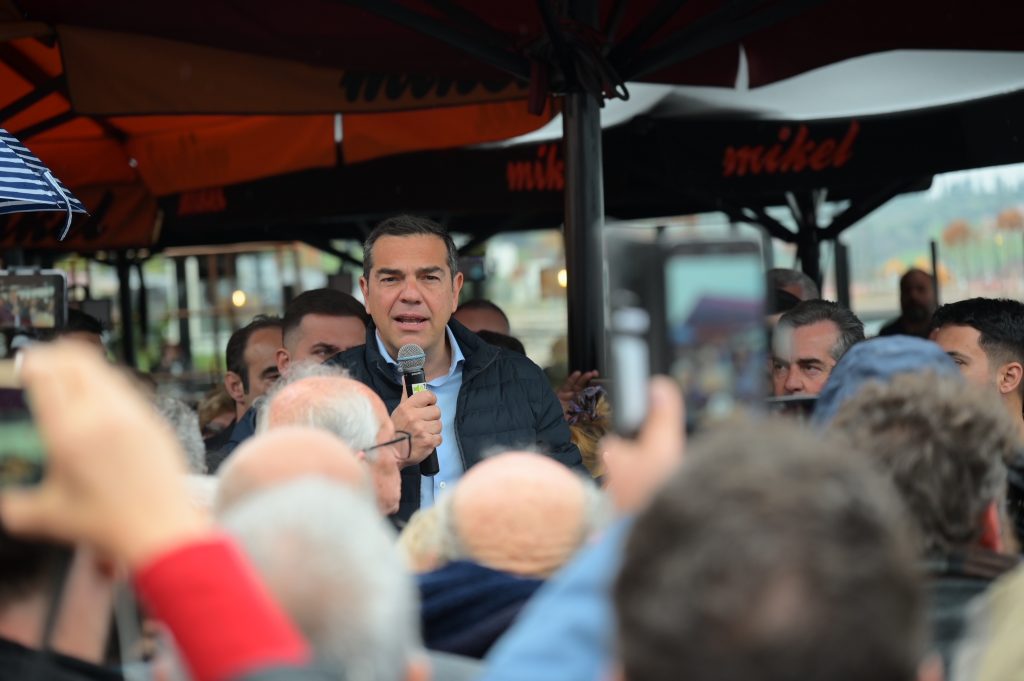 Τσίπρας από Χαλκιδική: Ο Μητσοτάκης κινδυνολογεί, γιατί βλέπει την ήττα να έρχεται