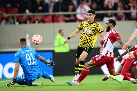 Ολυμπιακός – ΑΕΚ 1-3: Διπλό της Ενωσης στο Καραϊσκάκης