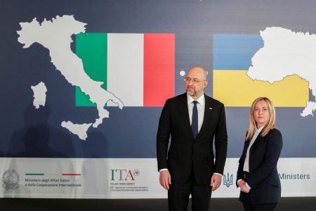 Μελόνι: «Η Ιταλία θα συνεχίσει να στηρίζει το Κίεβο»