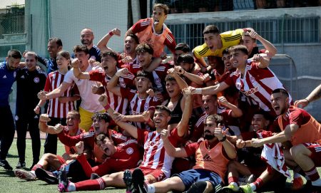 Βόλος Κ19 – Ολυμπιακός Κ19 0-4: Πρωταθλητές Νέων οι ερυθρόλευκοι