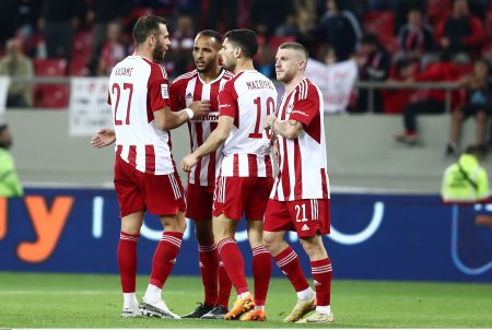 Ολυμπιακός-Βόλος 5-0: Ερυθρόλευκο ξέσπασμα στο «Καραϊσκάκης»