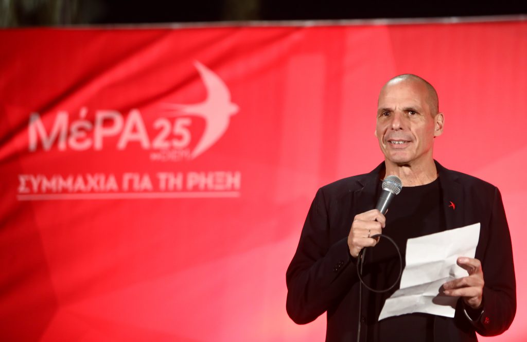 Βαρουφάκης: Συγκεκριμένο και ρεαλιστικό το πρόγραμμά μας