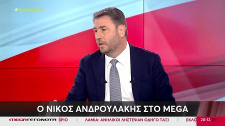 Ανδρουλάκης στο MEGA: «Ο ΣΥΡΙΖΑ είναι χορηγός του Μητσοτάκη»