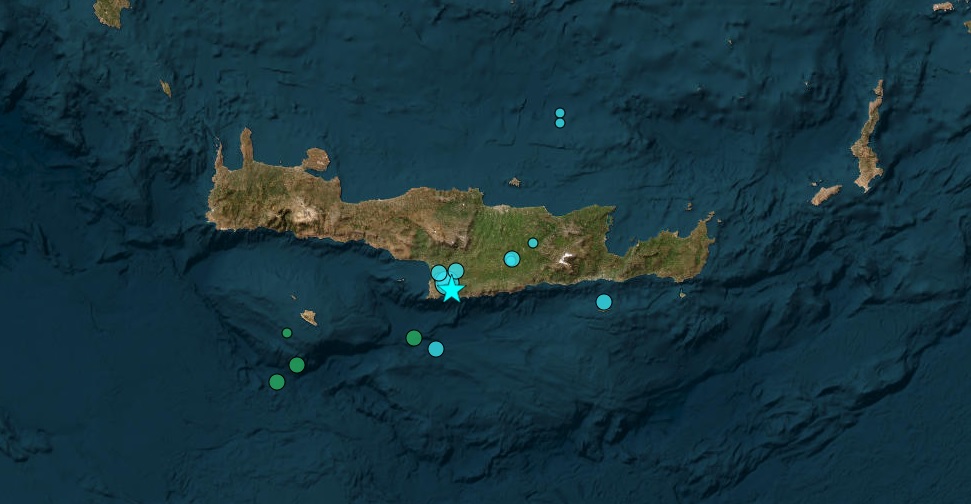 Σεισμός 5,1 Ρίχτερ στην Κρήτη