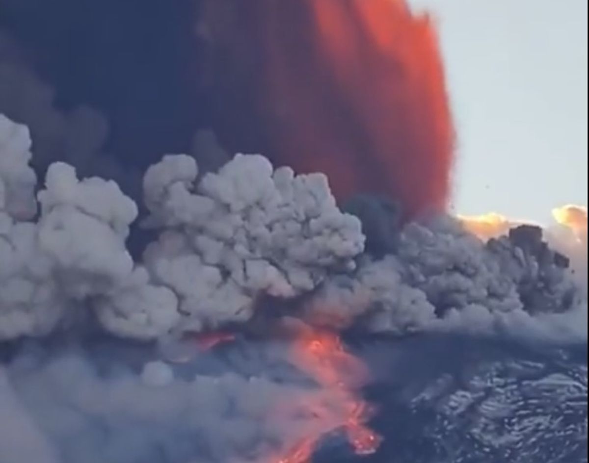 Εξερράγη το ηφαίστειο της Αίτνας