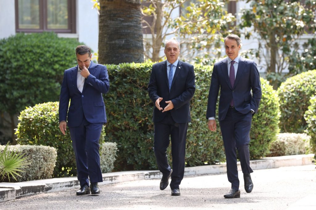 Εκλογές 2023: Τι συζήτησαν οι αρχηγοί κατά την έξοδο από το Προεδρικό Μέγαρο – To debate και η απλή αναλογική