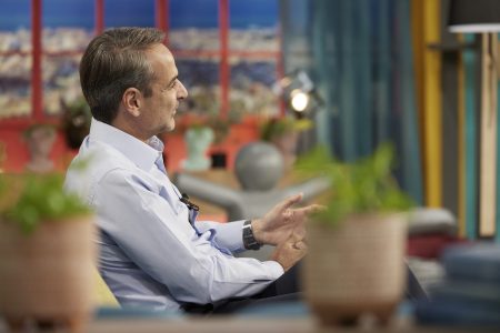 Ο Κυριάκος Μητσοτάκης στο MEGA και το «Πάμε Δανάη»